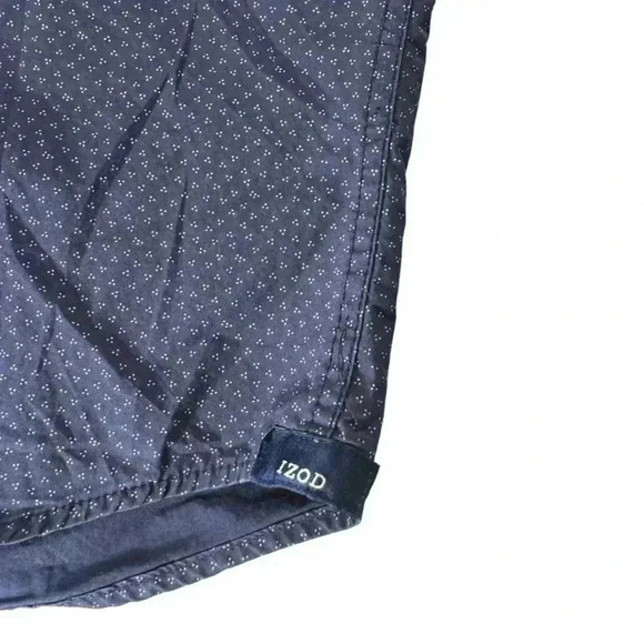 IZOD Saltwater Shirt Mens Large Slim Fit Relaxed Classics Button Up Long Sleeve - Picture 6 of 11